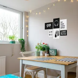 decoozy Gaming Zone – Eat Sleep Game Repeat | Ultra HD A4 Size Premium Gamer Wall Poster for Gaming Room, Setup Decoration, PC Desk, PS5 & Xbox Players | Vibrant Print for Gamers & Streamers Photographic Paper image 3