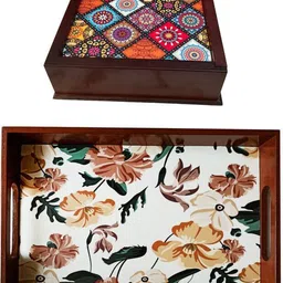 wooden tray with wooden box AHS-TB00121_1310 Tray-image-6