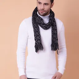 vesture Geometric Print, Graphic Print Men Muffler image 2