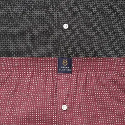 urban scottish Pack of 2 Printed Men Boxer image 4