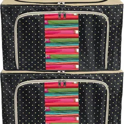 E Solutions WARDROBE ORGANISER/STORAGE BOX-548 (24LITERS) Poly-canvas Laundry Bag-picture-18