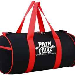 k.s enterprises 20 L Gym Duffel Bag - premium quality sports bag with separate shoe compartment water resistant - Red-picture-38