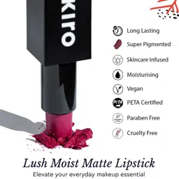 kiro Lush Moist Matte Lipstick image 5