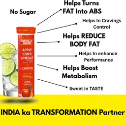 guerilla gainz Apple Cider Vinegar + L carnitine helps Convert fat into Energy 15 Effervescent image 3