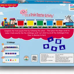 my house teacher Brainy Engine Puzzle Game for little ones image 2