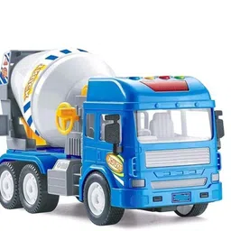 duvexa Friction Power Toy Trucks Vehicles Truck Cement Mixer-picture-18