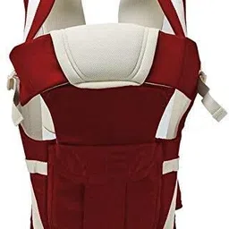 lovebabie Baby Carrier 4 In Position With Safety belt (RED, Front Carry facing in) Baby Carrier-picture-25
