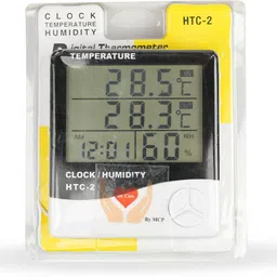 MCP Healthcare Digital Eoom Thermoemter LCD Display For Indoor & Outdoor Humidity Meter HTC-2 Thermometer image 2