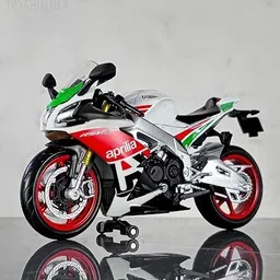toyshimmer Aprilla Diecast bike, no Light, Sound 1:12 Scale,-picture-24
