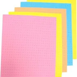 shopeleven Cleaning Cloth, Wipe Wet and Dry Sponge Cleaning Cloth sponge wipes WP29(Pack of 5 pcs) Sponge Wipe-picture-15