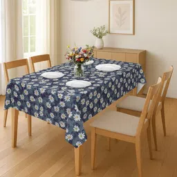 smartcraft Polyester 6 Seater Printed Table Cover-picture-13