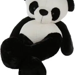 Panda 122 Cm 4 Feet Huggable And Loveable For Someone Special - 122 cm (Black) - 122 cm-image-4
