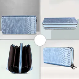 yessbenza Casual, Formal, Party, Sports Multicolor, Blue Clutch image 3