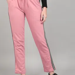 metronaut by flipkart Solid Women Pink Track Pants-picture-23
