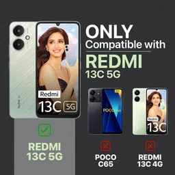 aizlo Back Cover for Mi Redmi 13C 5G, Poco M6 5G image 4
