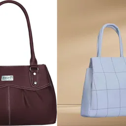 ronty Women Grey, Brown Shoulder Bag-picture-20