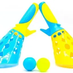 tushiv Hand Paddle Catch Game – Plastic Build OD3 image 2