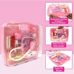 intelligent Play Set with Costume and Carry Case - Medical Dr Kit Toys image 5