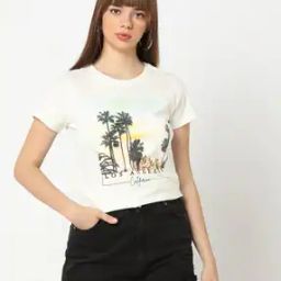 dnmx Graphic Print Crew-Neck T-Shirt-picture-19