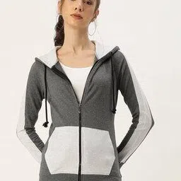 arise Colourblock Zip-Front Hoodie-picture-32