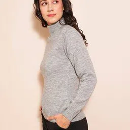 globus Women Turtle-Neck Pullover with Ribbed-Hem-picture-20