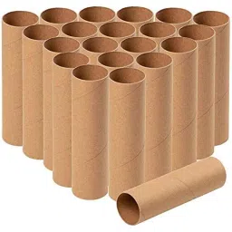 MM WILL CARE Paper Brown Cardboard Tube, MMWILL1199, (Pack of 10)-picture-10