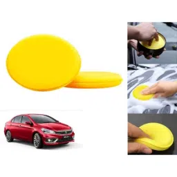 Auto Pearl Polyurethane Beige Washing &a; Waxing Polish Foam Sponge for Ciaz 2018-2022 (Pack of 2)-picture-21