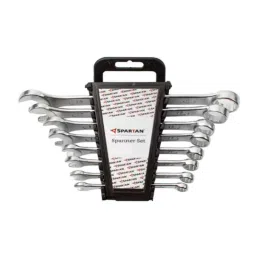 Spartan 8 Pcs Silver Carbon Steel Combination Spanner Set, SPA_SPANpk8-picture-45