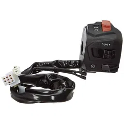 Uno Minda RHS Handle Bar Switch with 8+2 Pin White Coupler &a; 2 Short Wires for Bajaj Pulsar AS200 &a; AS150, SW-0576C-M01-picture-14