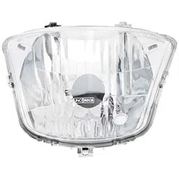 Uno Minda 55W Hard Coated Lens Head Light with Parking for Hero Glamour, HL-5225M-picture-24
