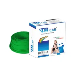 TR CAB 6 Sqmm FR PVC Green Insulated House Wire Cable, TR/21-image-91