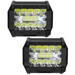 JBRIDERZ Bike 15 Led 15W Fog Lamp 2 Pcs Set With Switch For Triumph Rocket Iii Roadster image 2