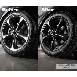 Rust-Oleum 366438 312g Matte Black High Performance Wheel 3X Spray Paint image 4