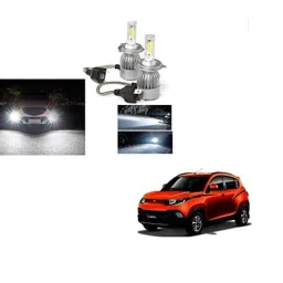 Kozdiko C6 50W 6000K White All in One LED Headlight Light Bulb Conversion Kit for Mahindra KUV 100-picture-11
