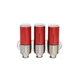 Bharat Photon 3x500ml Wall Mounted Polycarbonate ABS Romantic &a; Staid Manual Dispenser, BP-MSA-133-picture-22