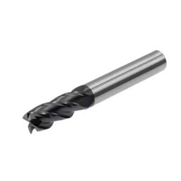 Dolphin 3.5mm 4 Flute Flat Solid Carbide End Mill, Overall Length: 50 mm-picture-48