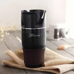 Kozdiko 4-in-1 Multifunctional Car Cup/Drink Holder Expander Adapter with 360 Degree Rotating &a; Adjustable Storage Box for Toyota Prius image 5