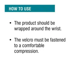 Med E-Move Neoprene Wrist Support, RGWS0001MD, Size: M image 2