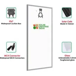 Solar Universe India 375W Monocrystalline Solar Panel image 5