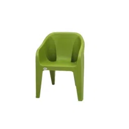 Supreme Futura Contemporary Design Plastic Mehndi Green Chair with Arm (Pack of 2)-picture-17