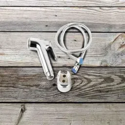 Logger ABS Chrome Finished Health Faucet with Stainless Steel Flexible Hose Pipe image 5