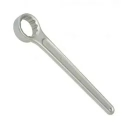 De Neers 8mm Stainless Steel Silver Antimagnetic Single Ring Spanner-picture-11