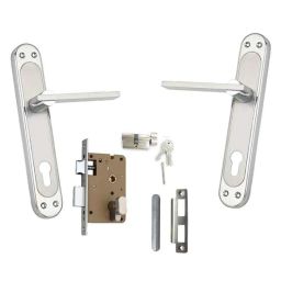 Atom Midas Stain Finish Double Stage Mortise Lock Set with 3 Keys-picture-11