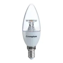 Crompton 2.5W E14 Cool Day Light LED Clear Lens Candle Lamp (Pack of 2)-picture-20