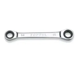 Toptul 12x13mm Double Ring Ratchet Wrench, AEAR1415-picture-48