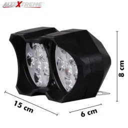 AllExtreme EXF18LS 18 LED 30W Waterproof White Pod Spot Beam Fog Light image 4