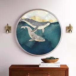 THE ARTMENT Blue The Deep End Canvas Wall Art-picture-41