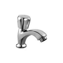 Hindware Contessa Plus Quarter Turn Pillar Faucet Long Neck F330002CP-picture-48