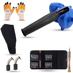 Walkers 800W Plastic Blue Electric Air Blower with Carbon Brushes, Gloves &a; 25 in 1 Screwdriver, WKCB276-picture-36