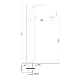 Jaquar Vignette Prime Antique Copper Pillar Cock with Extension Body, VGP-ACR-81021N image 2